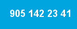 905 142 23 41